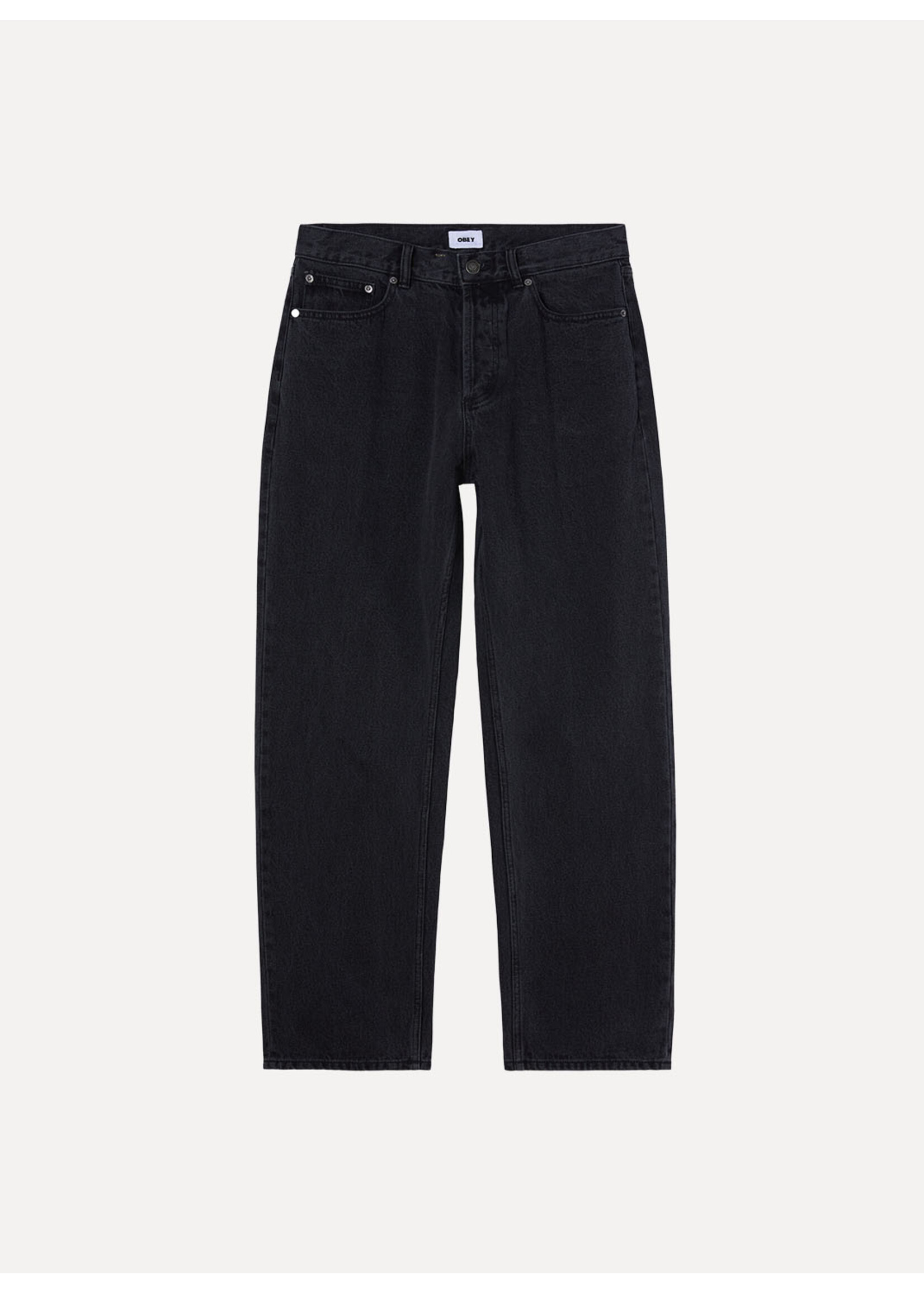 Obey Hardwork Denim Faded Black 142010077-FBL