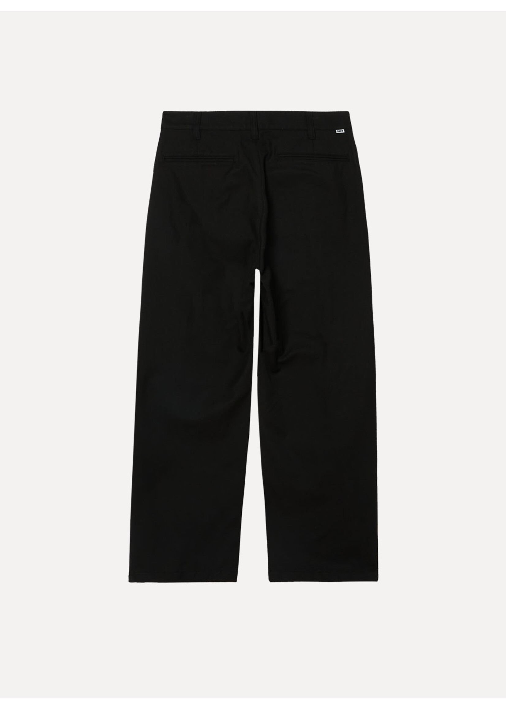 Obey Dean Pleated Pant Black 142020269-BLK