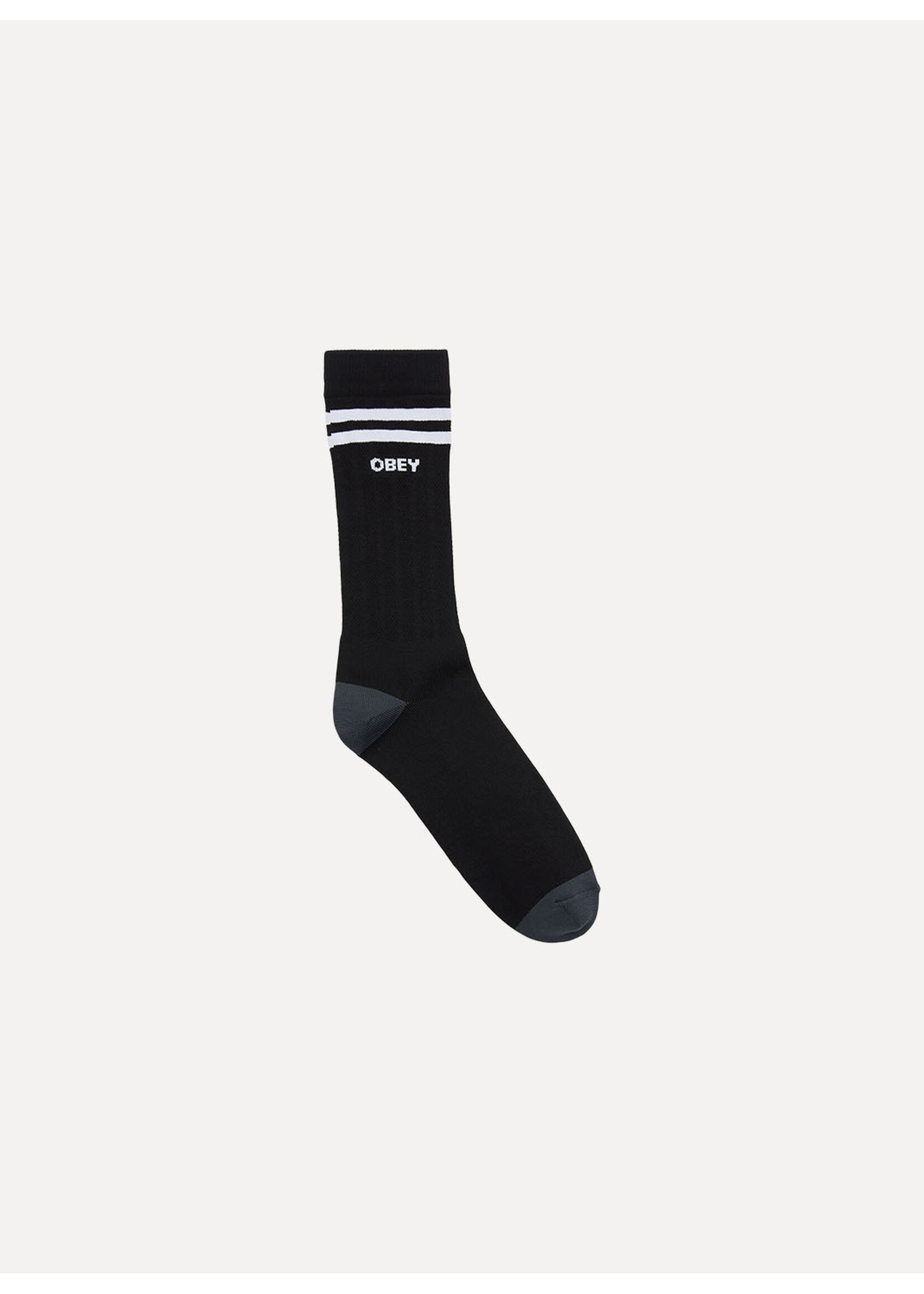 Obey Soccer Socks Black / White 100260191-BKWT