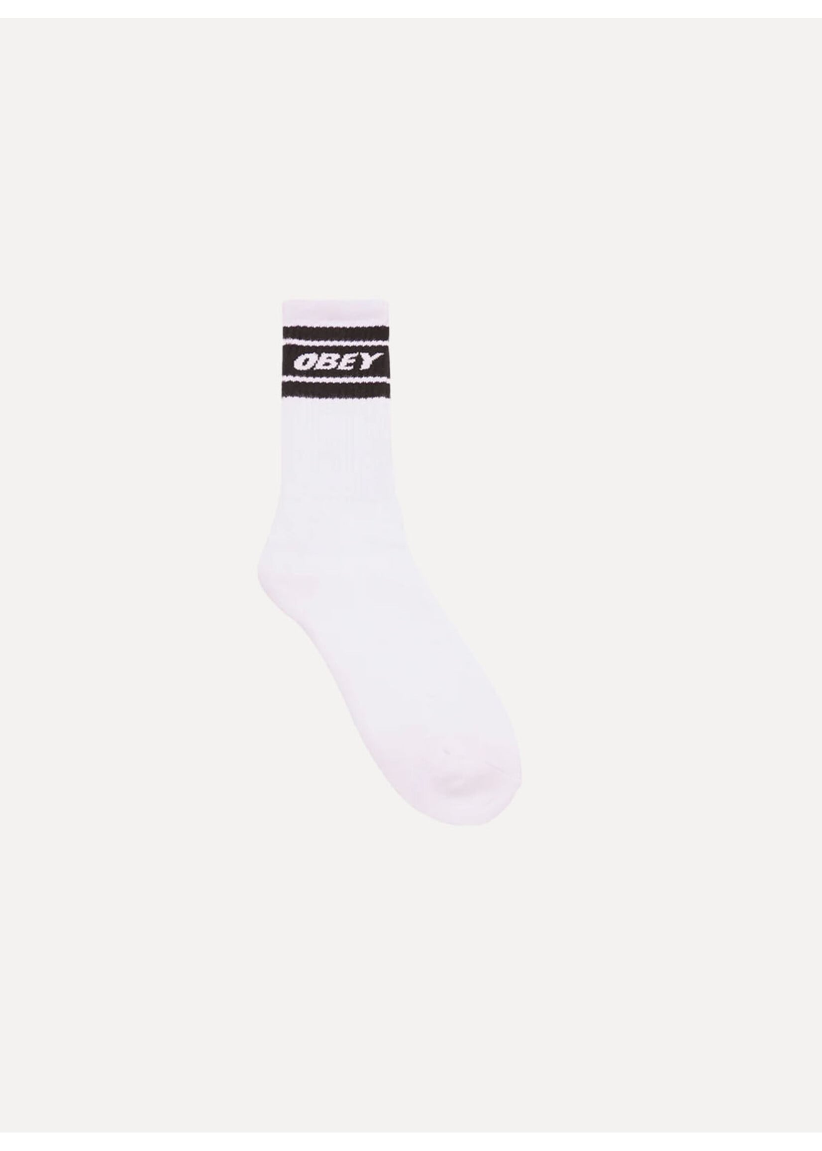 Obey Cooper II Socks White / Black 100260093-WHBK