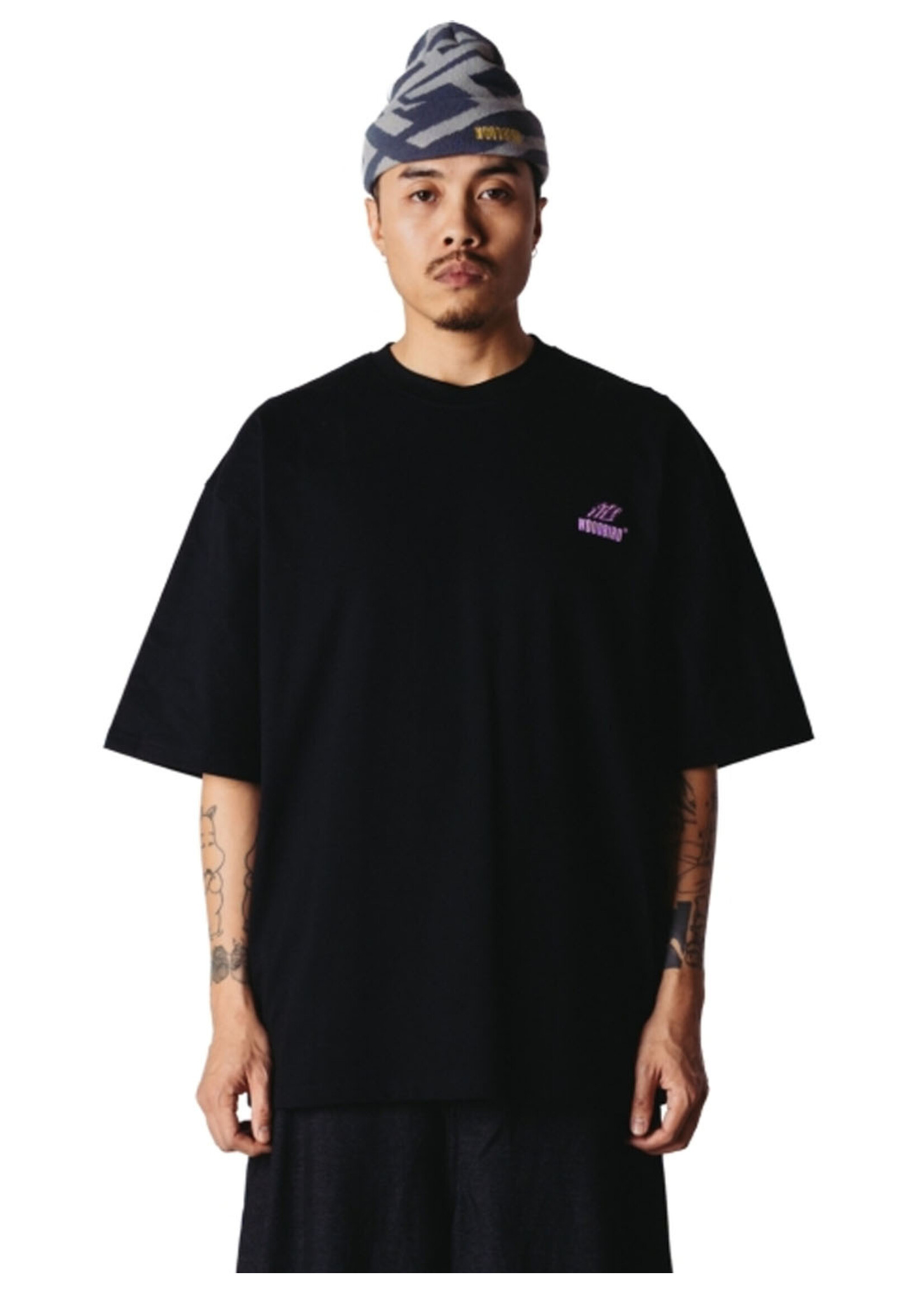 Woodbird WBBeam Action Tee Black 2636-405