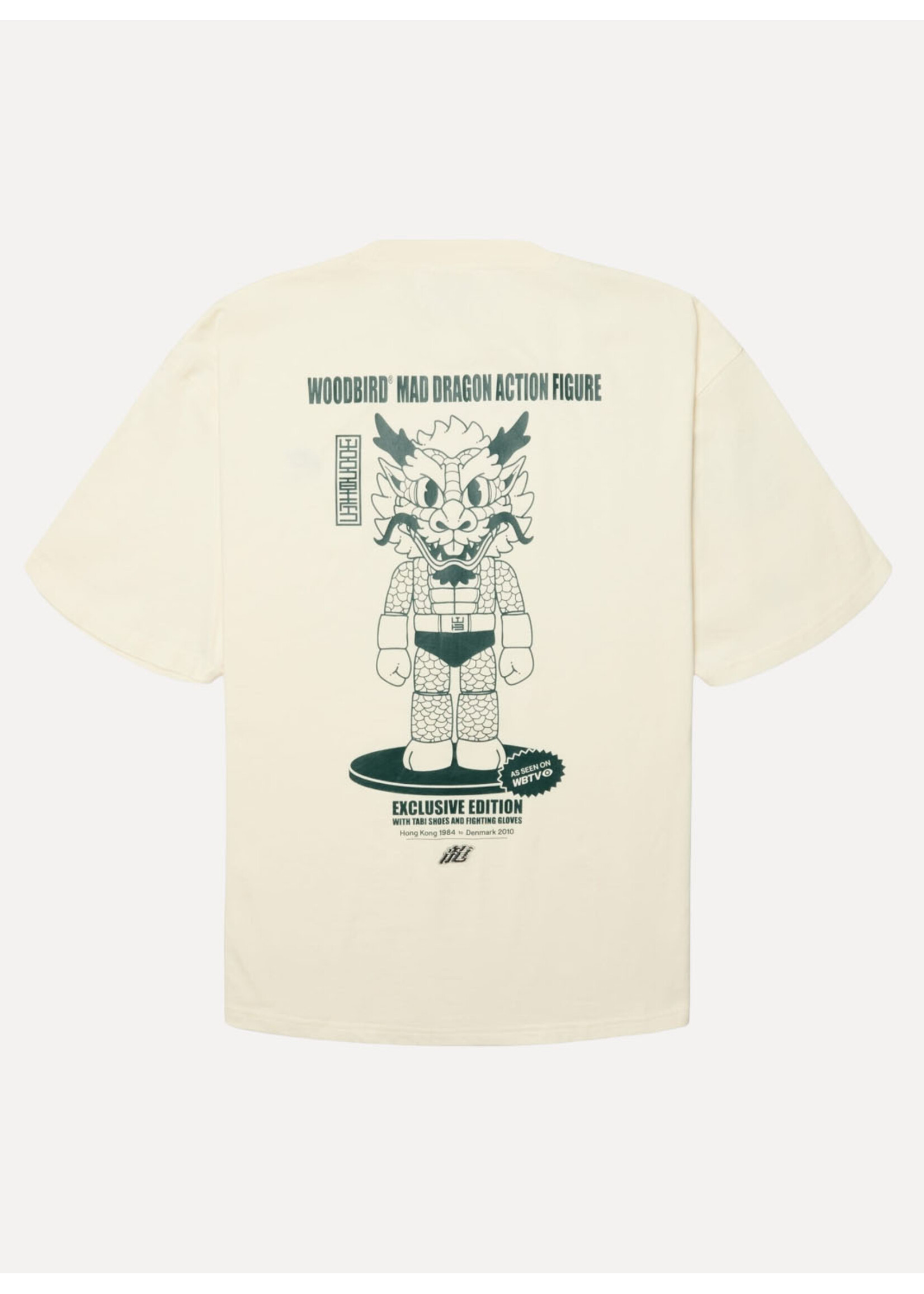 Woodbird WBBeam Action Tee Off White 2636-405
