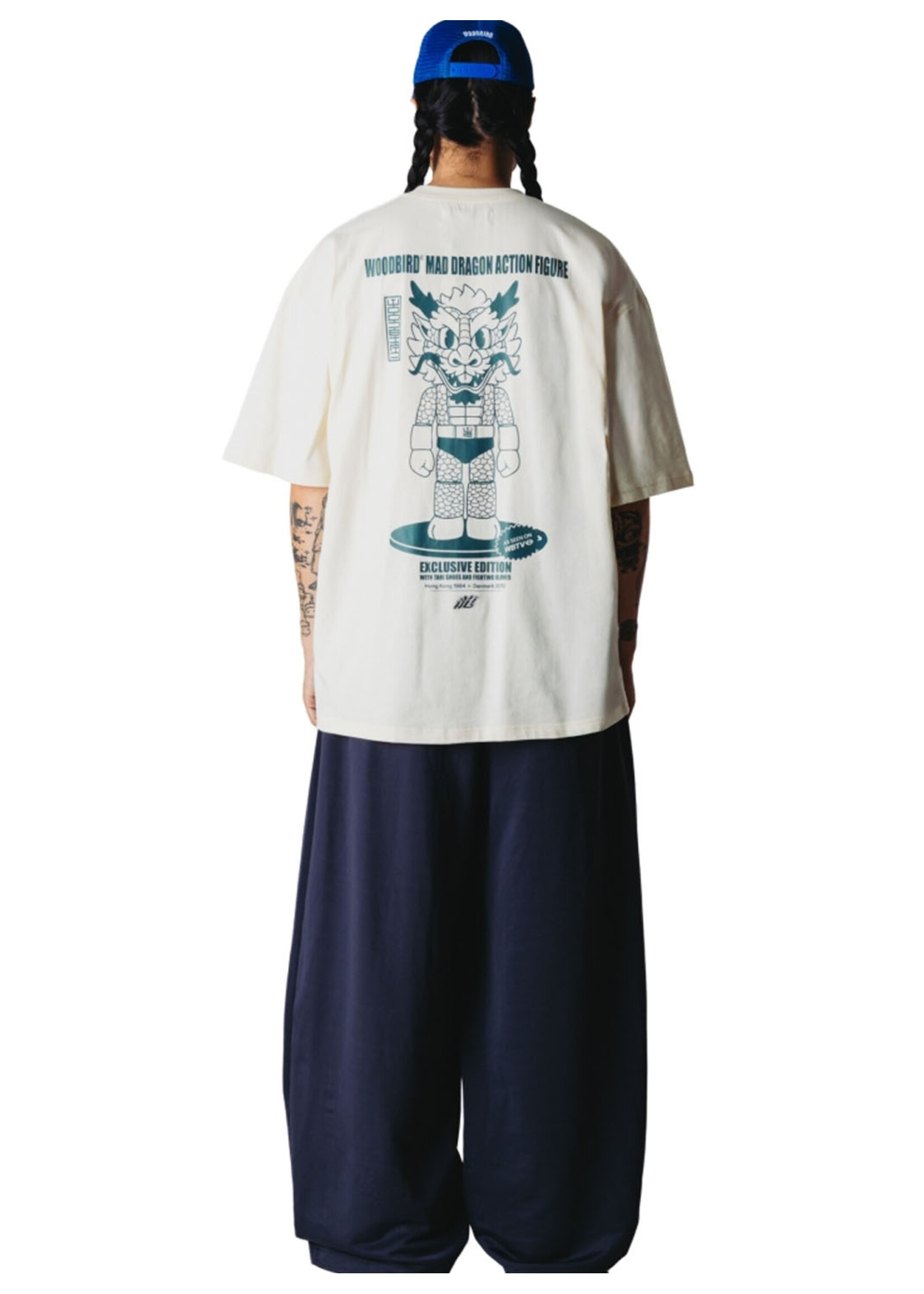 Woodbird WBBeam Action Tee Off White 2636-405