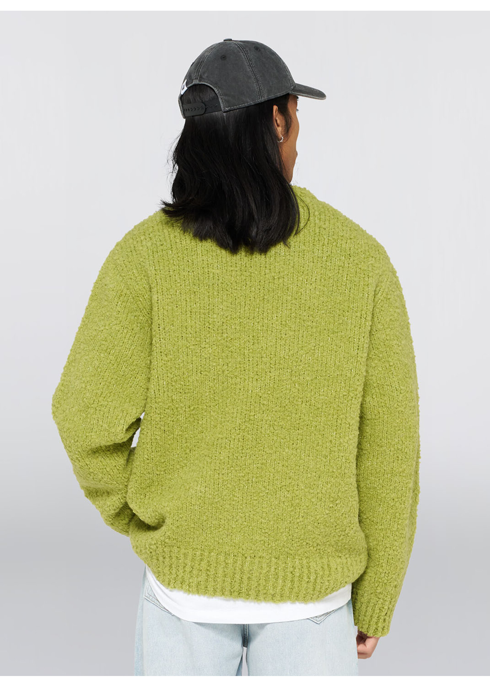 Edwin Dun Textured Sweater Sweet Peach I034134