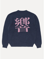 Obey Ellis Hibiki Sweater Navy / Pink I037514