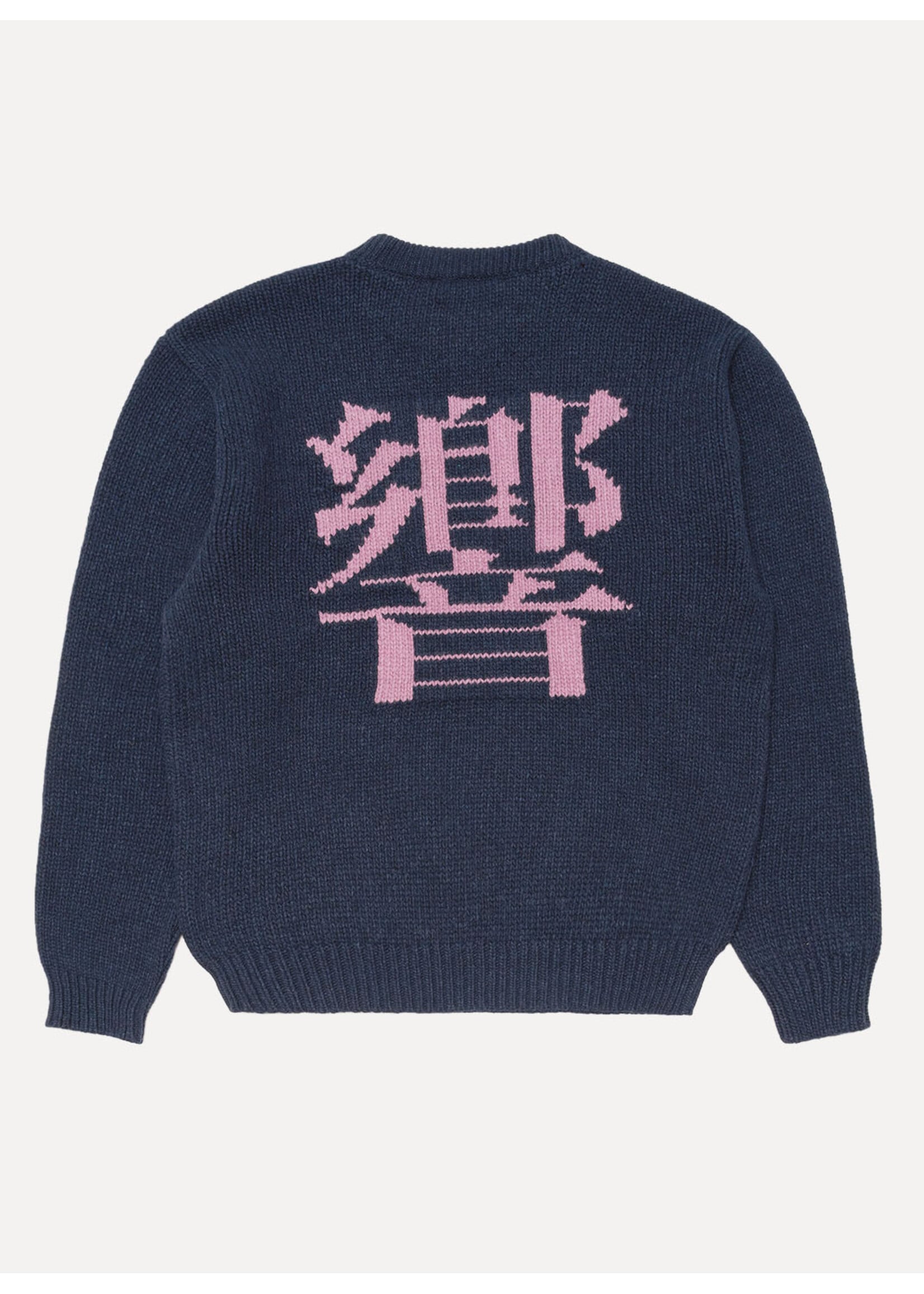 Obey Ellis Hibiki Sweater Navy / Pink I037514