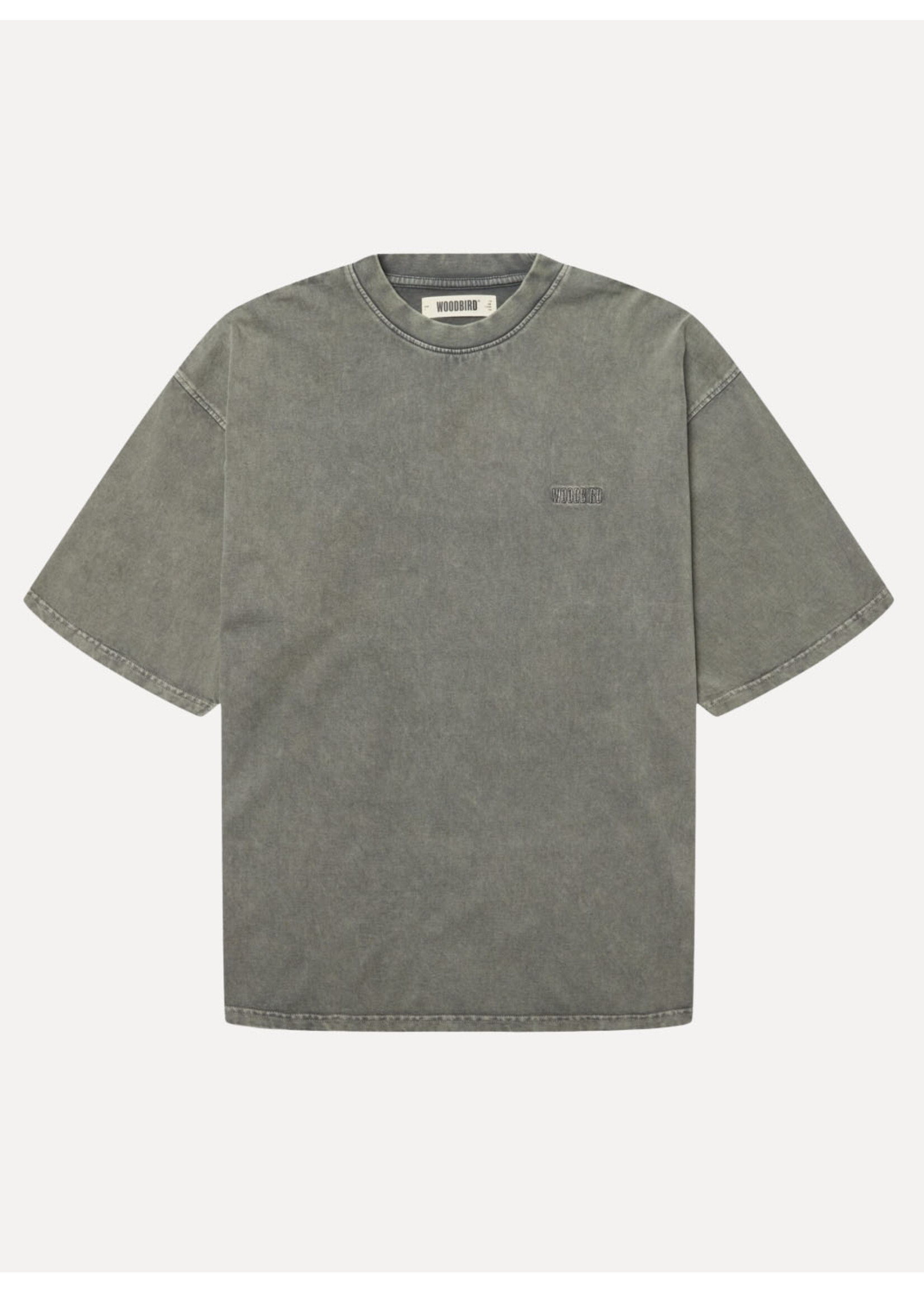Woodbird WBBeam Tinted Tee Dusty Green 2636-406