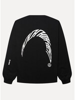 Woodbird WBBeam LS Warp Tee Black 2626-409