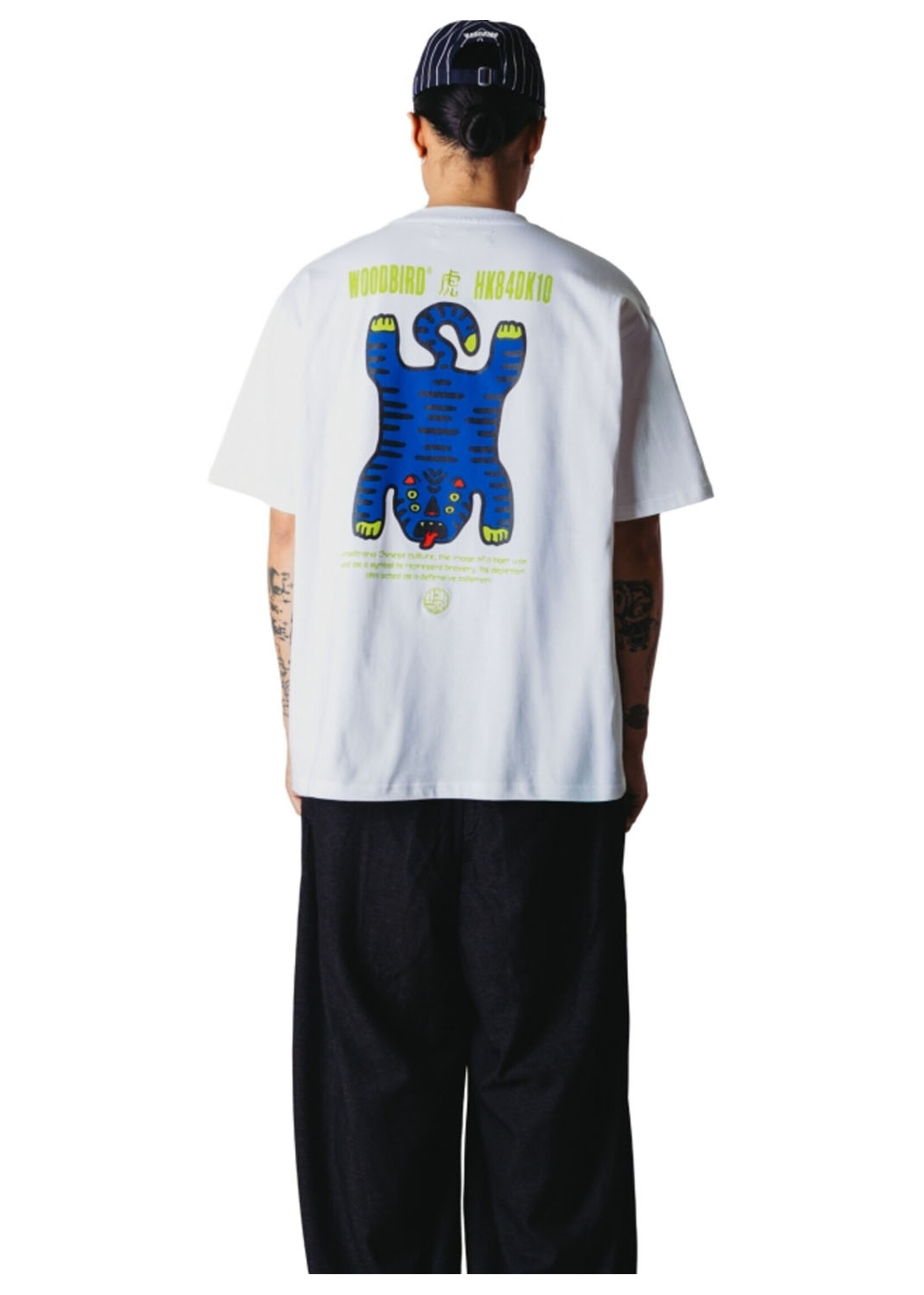 Woodbird WBBaine Tiger Tee White 2636-400