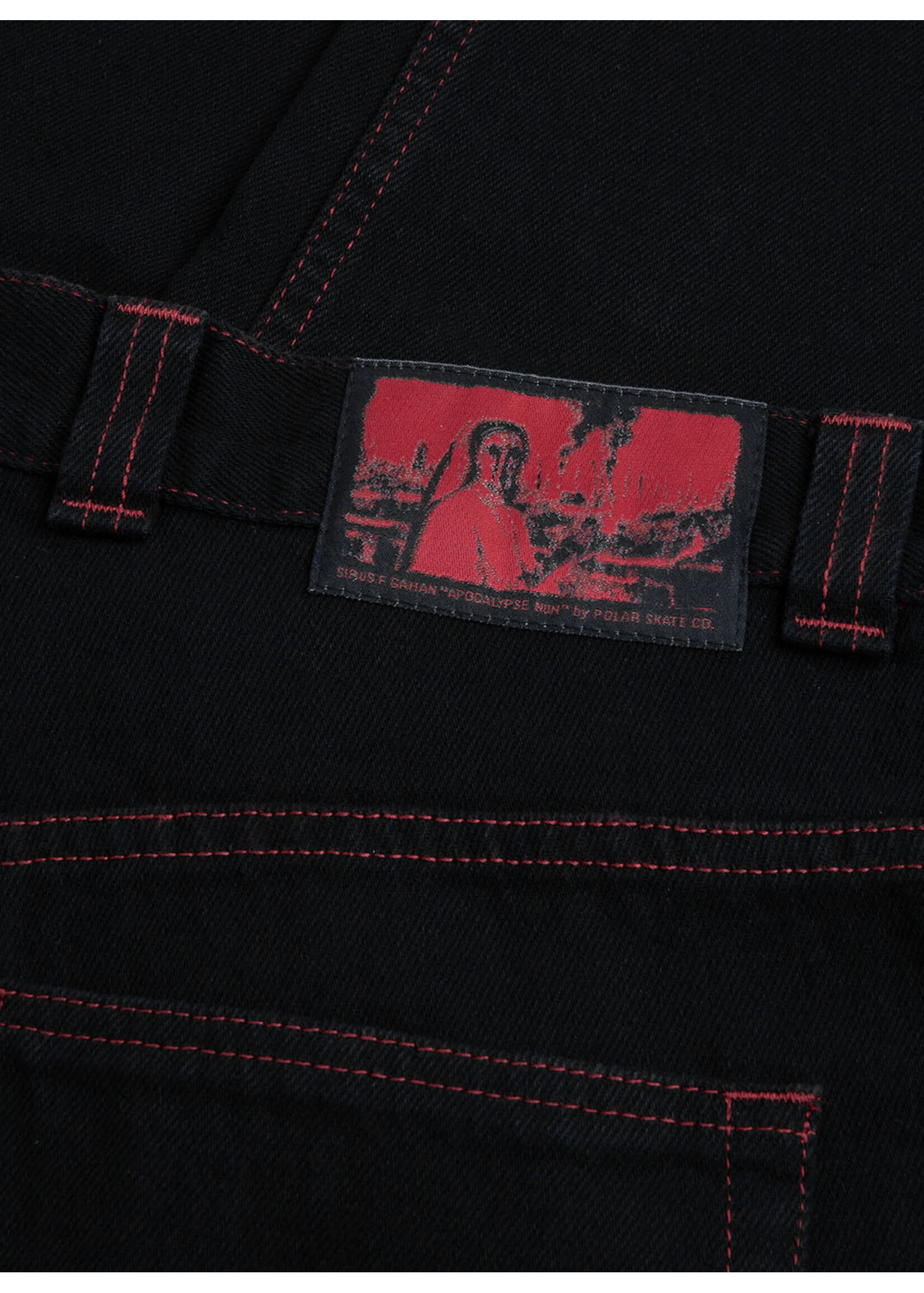 Polar Skate Co. Big Boy Pants Apocalypse Nun Black/Red
