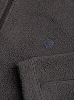 Polar Skate Co. Roman Fleece Jacket Black/Silver