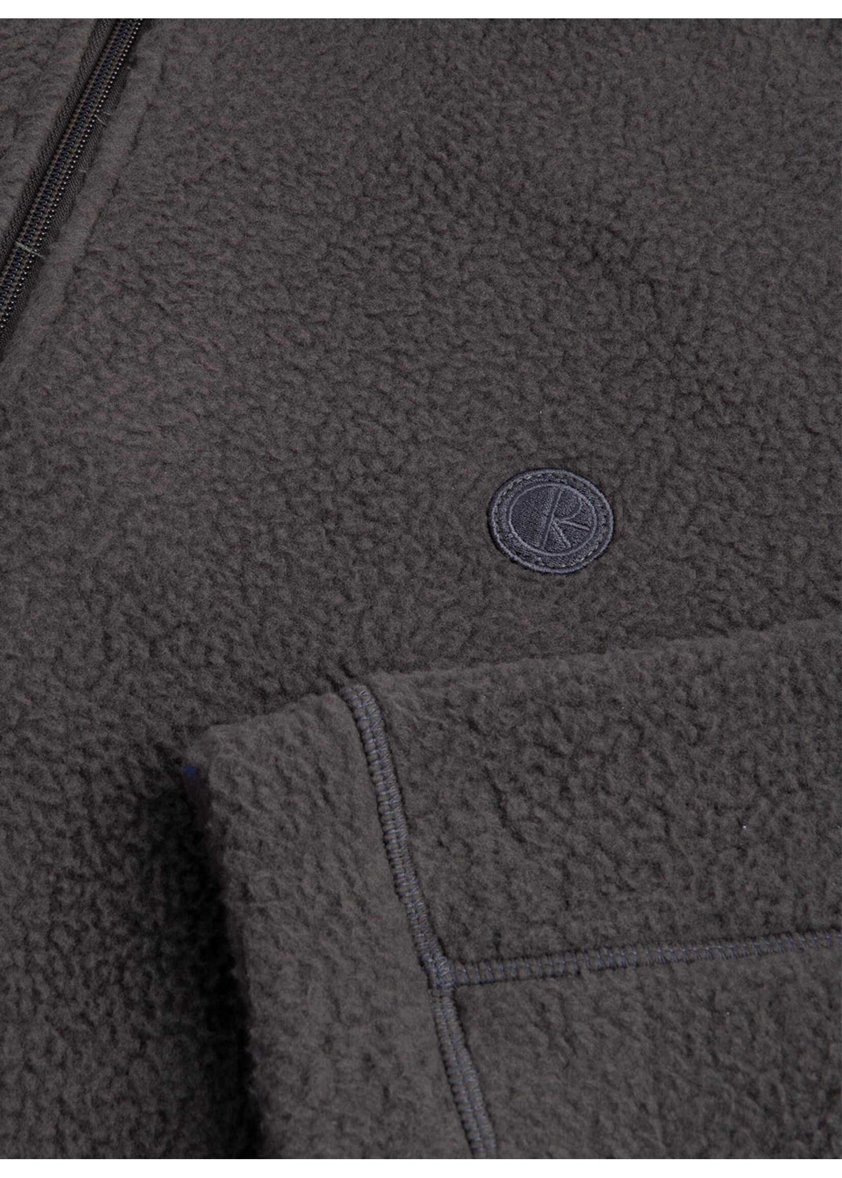 Polar Skate Co. Roman Fleece Jacket Black/Silver
