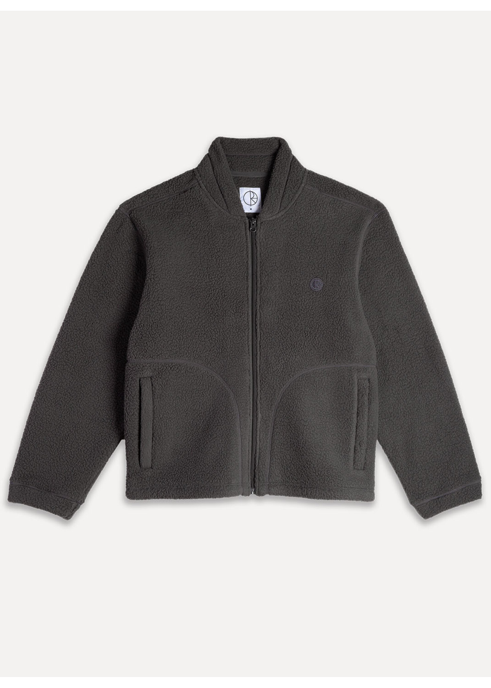 Polar Skate Co. Roman Fleece Jacket Black/Silver