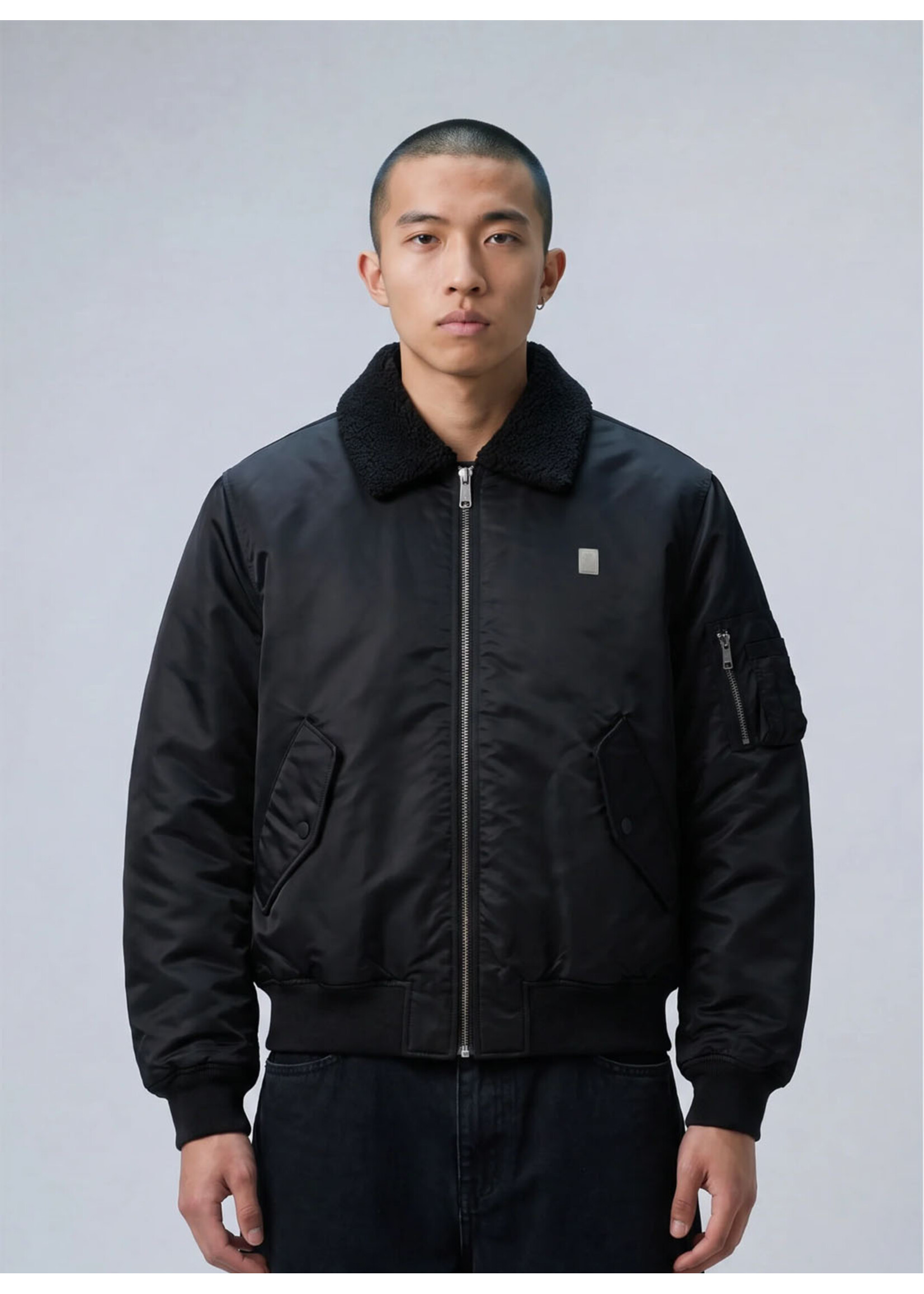 Vertere Berlin Vortex Bomber Jacket Black VER-J55-BLK