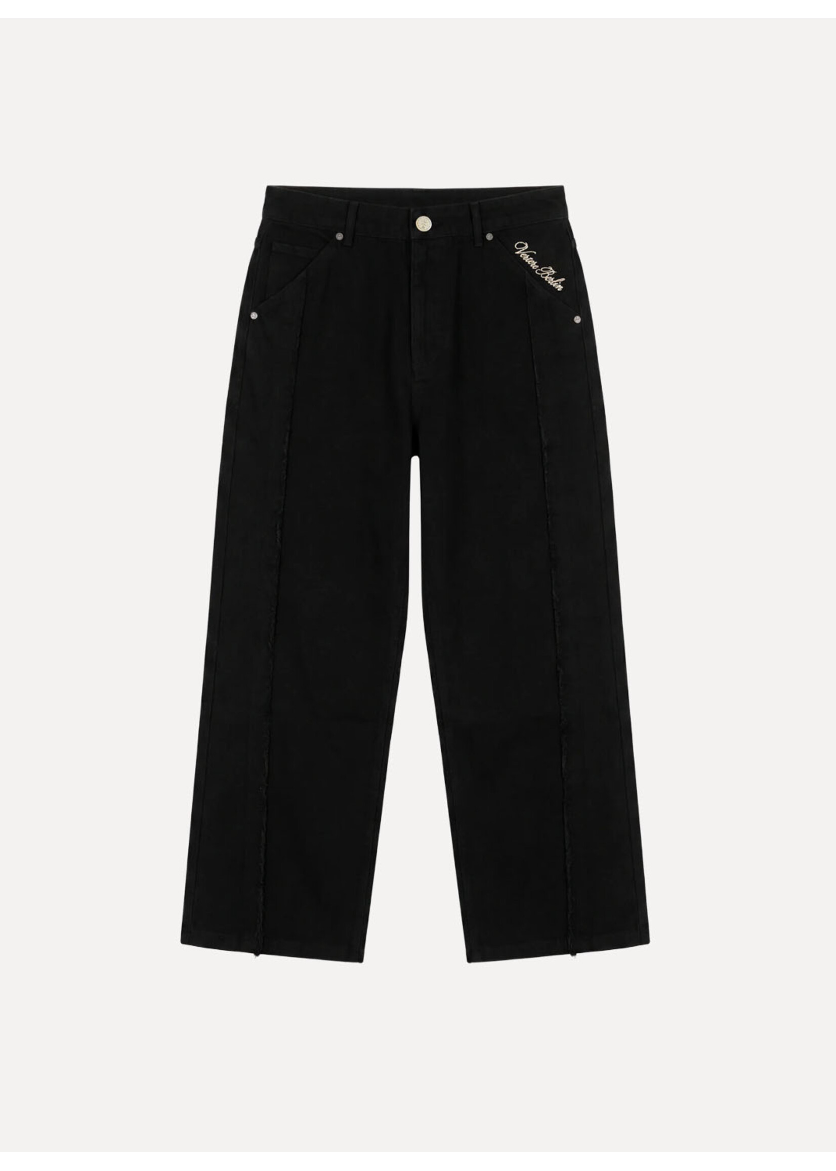 Vertere Berlin Verve Baggy Jeans Washed Black VER-P80-WSDBLK