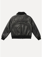 Vertere Berlin Sector Faux Leather Jacket Black VER-J59-BLK