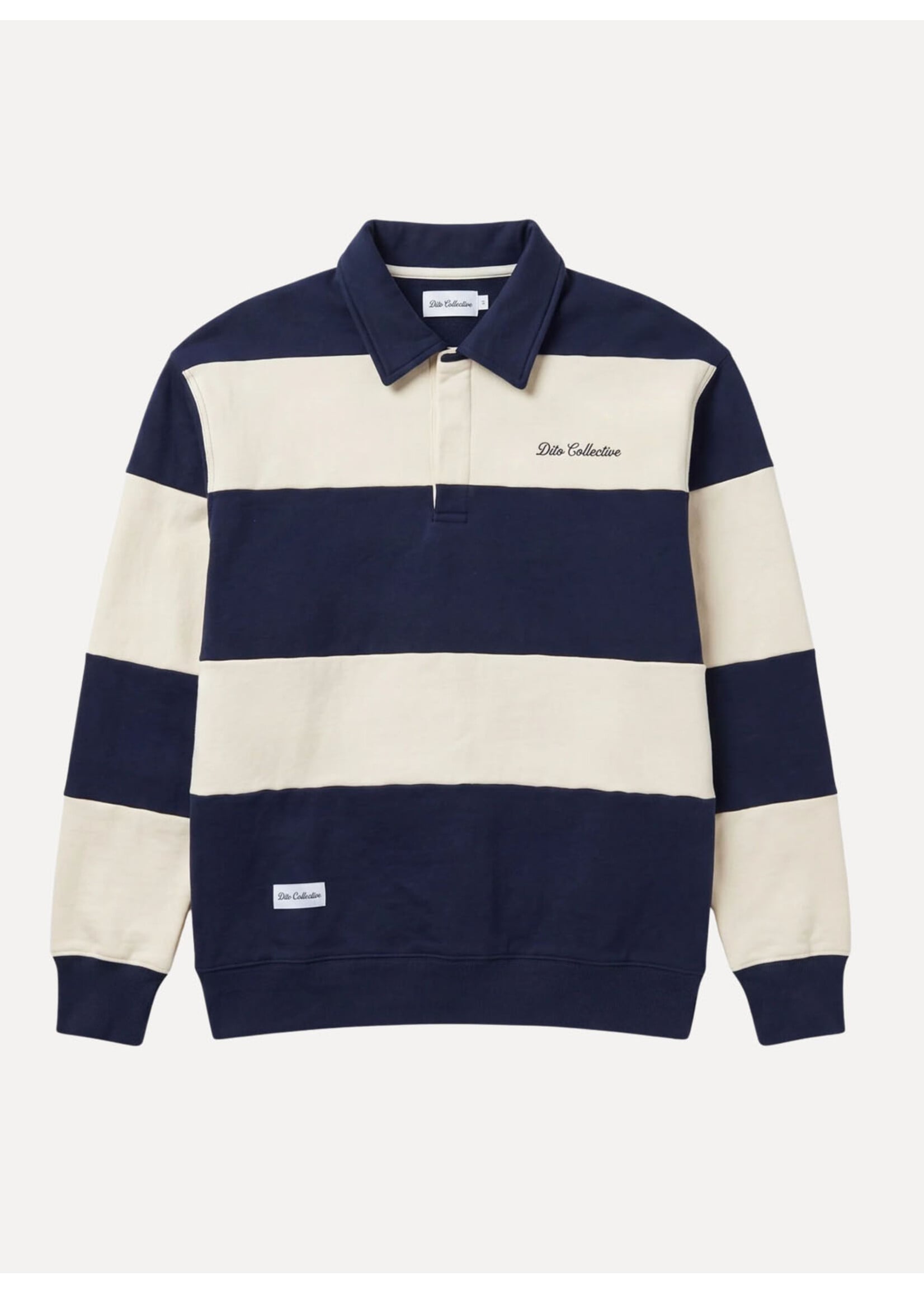 Dito Collective Marine Quarterzip Navy/Cream