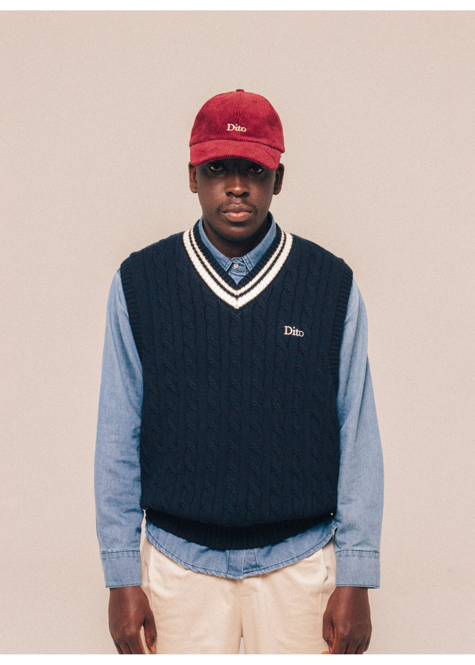 Dito Collective Club Room Vest Navy