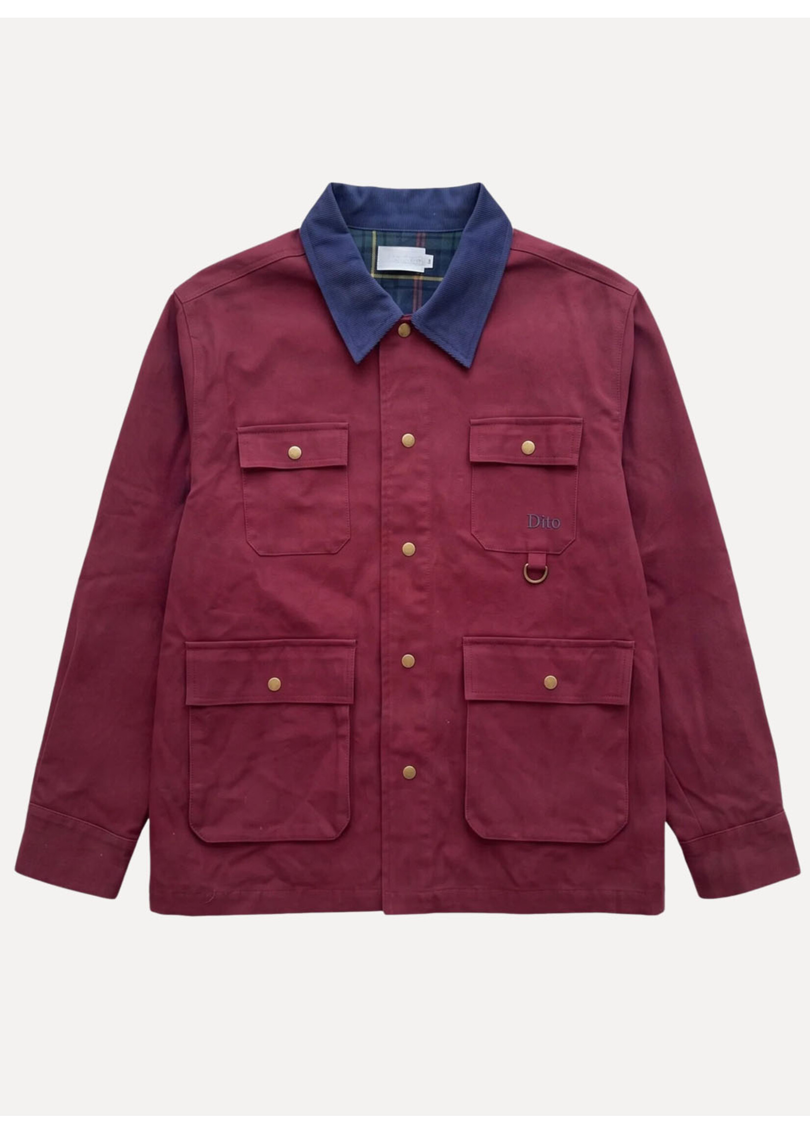 Dito Collective Burgundy Senior Jacket