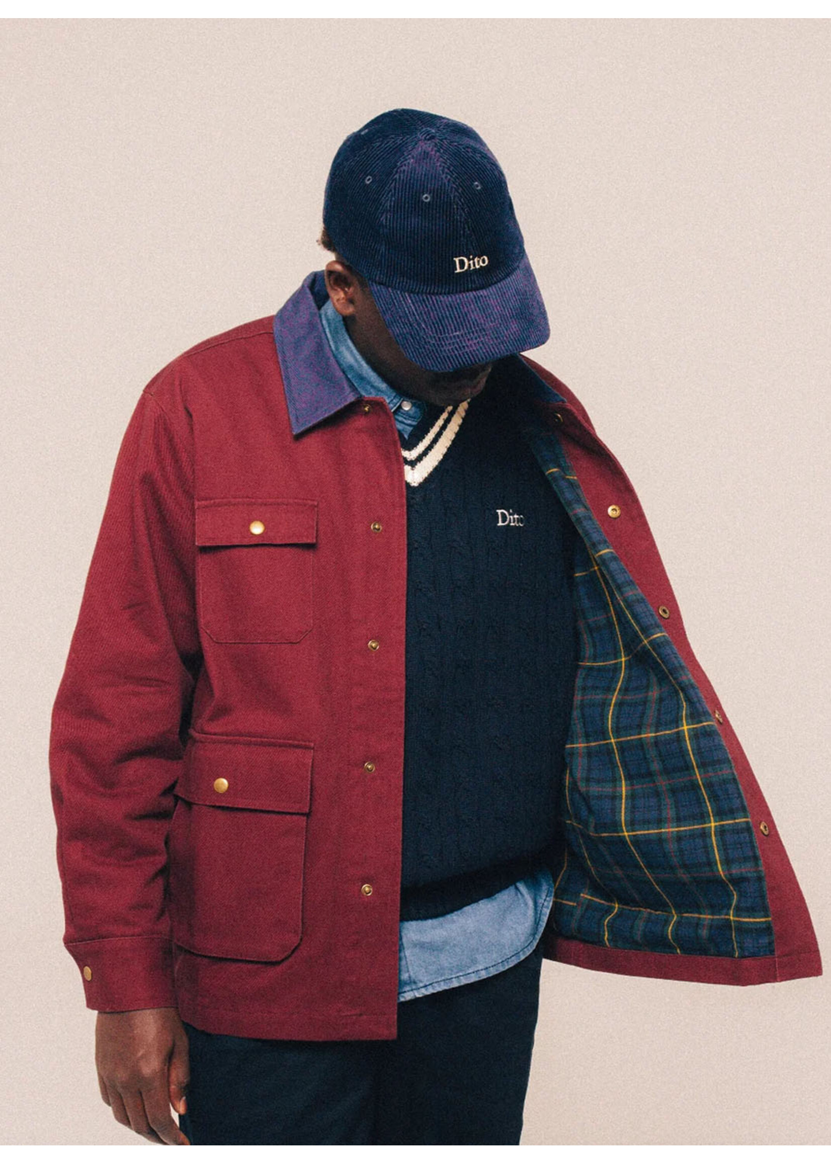 Dito Collective Burgundy Senior Jacket