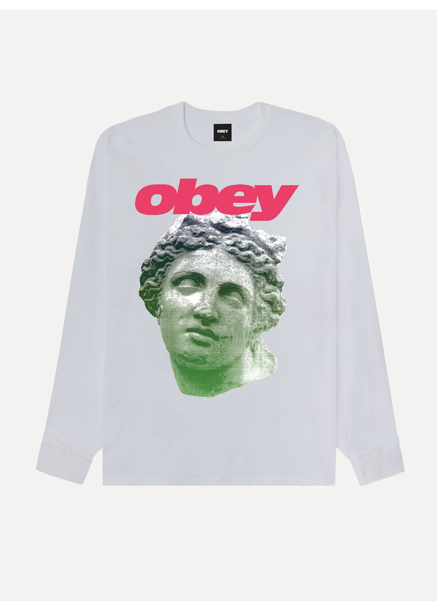 Obey Obey Etruscan LS White 163554499-WHT