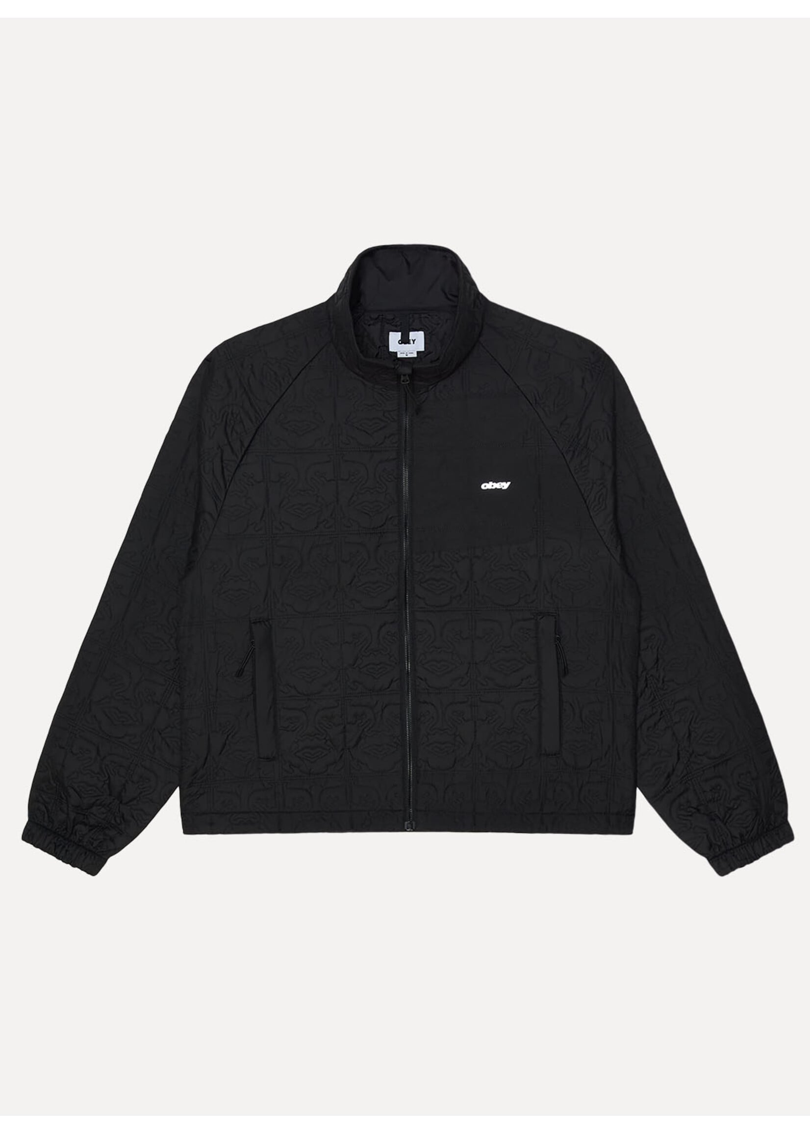 Obey Obey Icon Quilted Jacket Black 121800629-BLK