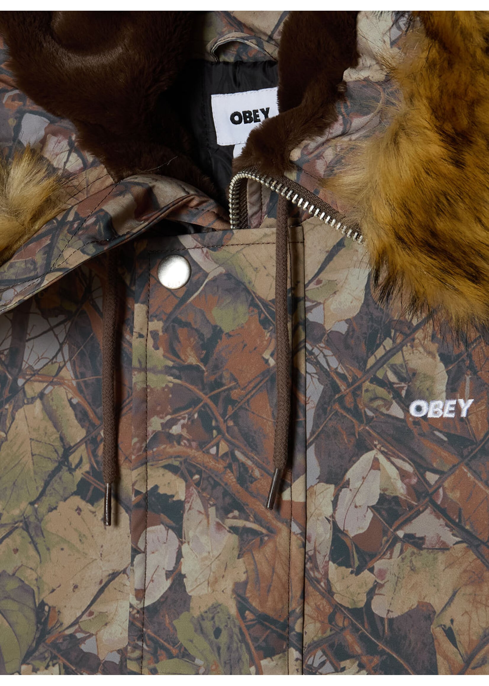 Obey Obey N-2b Short Parka Fence Camo 121800623-FNC