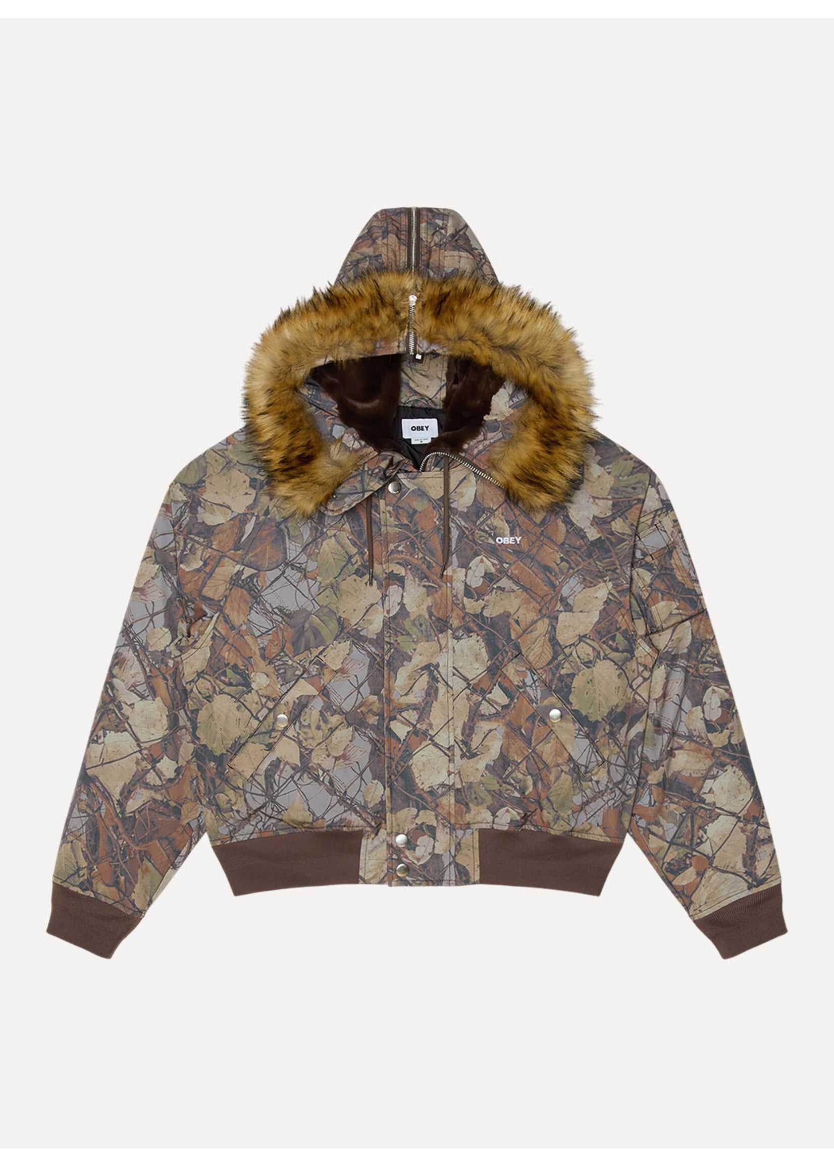 Obey Obey N-2b Short Parka Fence Camo 121800623-FNC