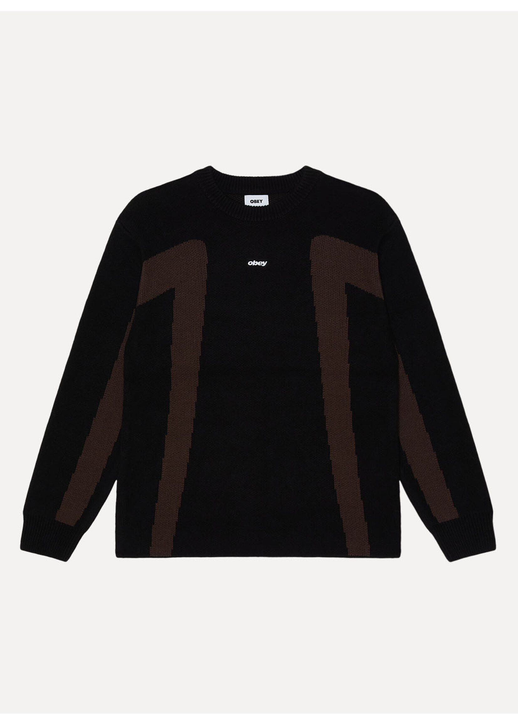 Obey Obey Brann Sweater Digital Black Multi 151000131-DIB