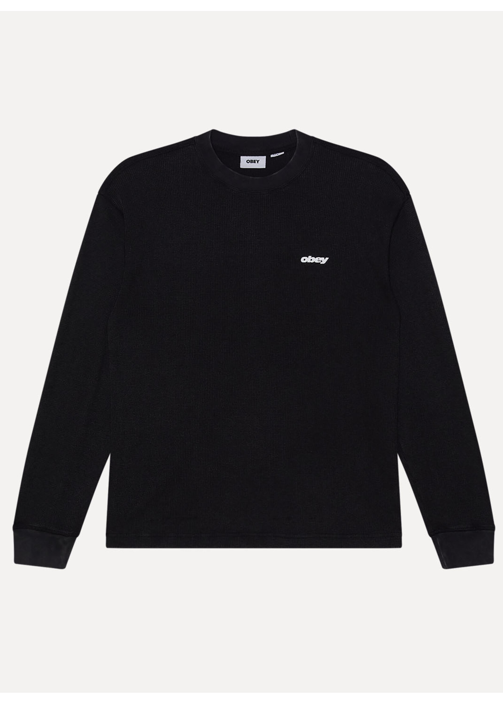 Obey Obey League Thermal Dusty Black Limo 131030147-DUBL