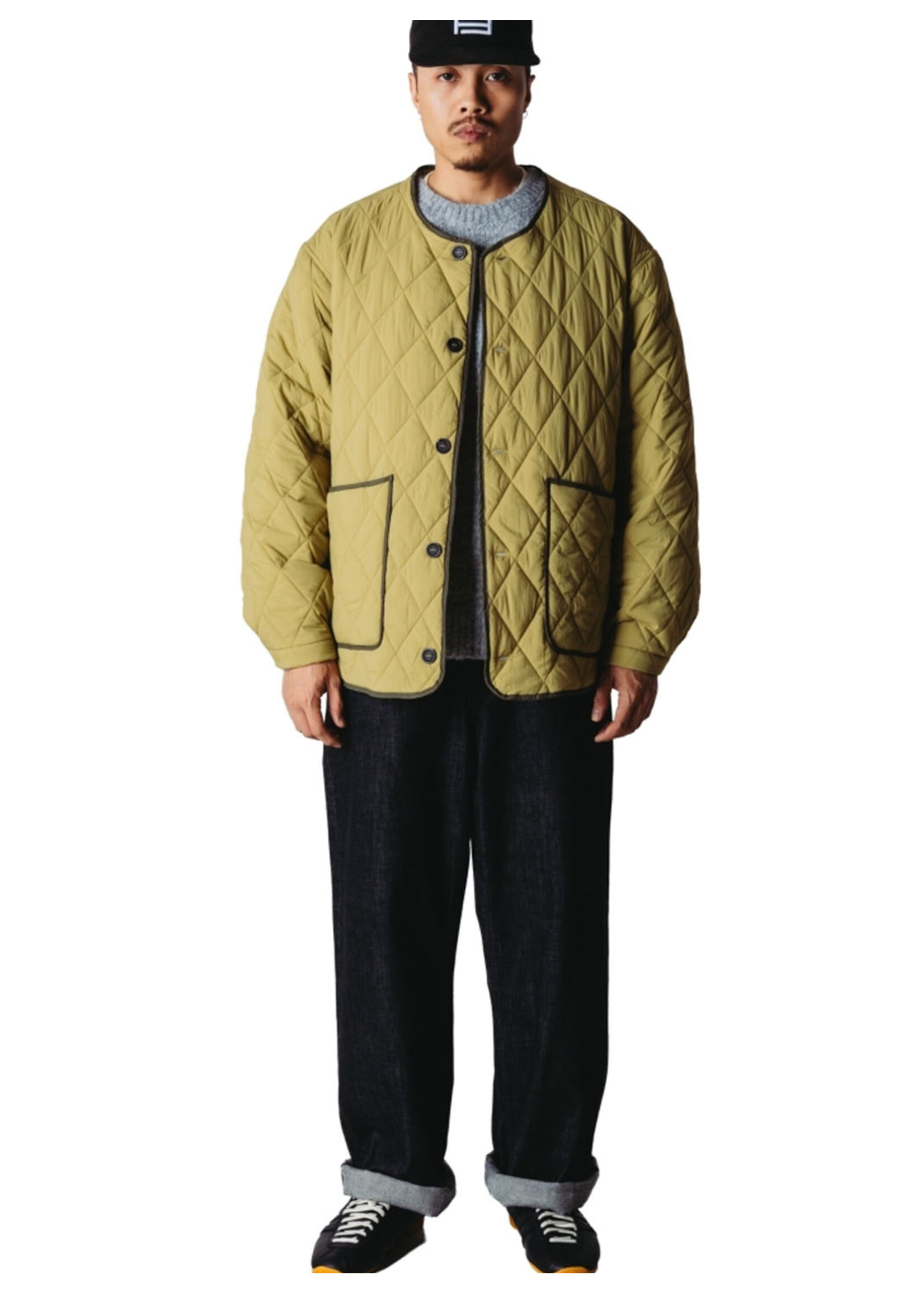 Woodbird WBWayne Quilt Jacket Khaki 2636-900
