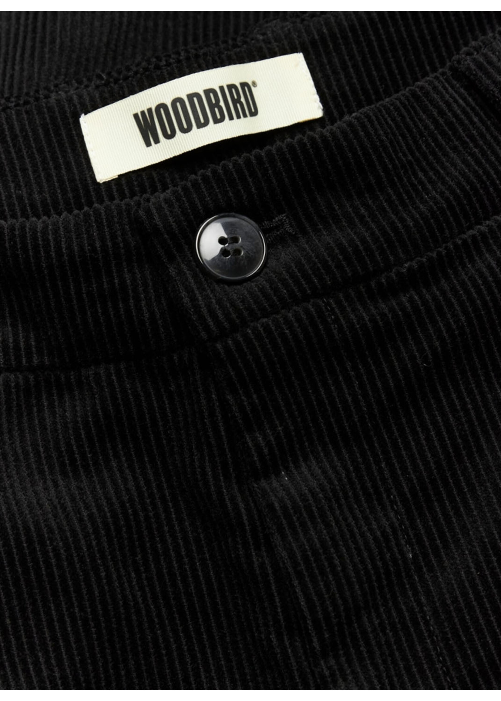 Woodbird WBBin Cord Pants Black 2636-201