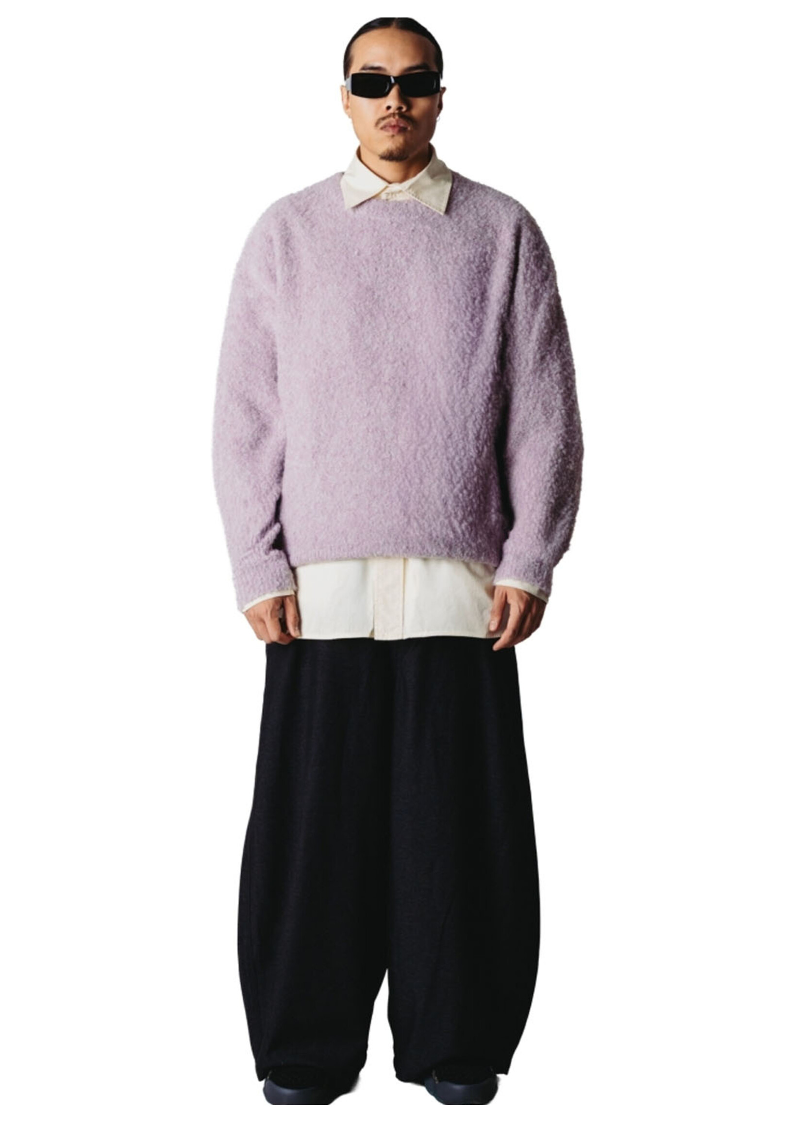 Woodbird WBKurt Loop Crew Dusty Violet 2536-808