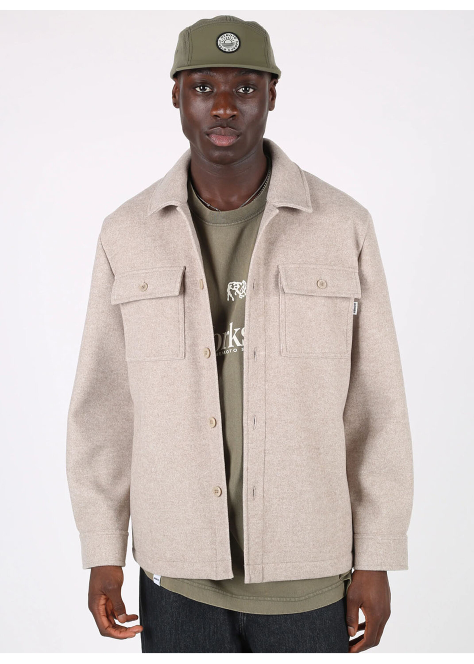 Wemoto Jean Shirt Sand Melange 281.307-828