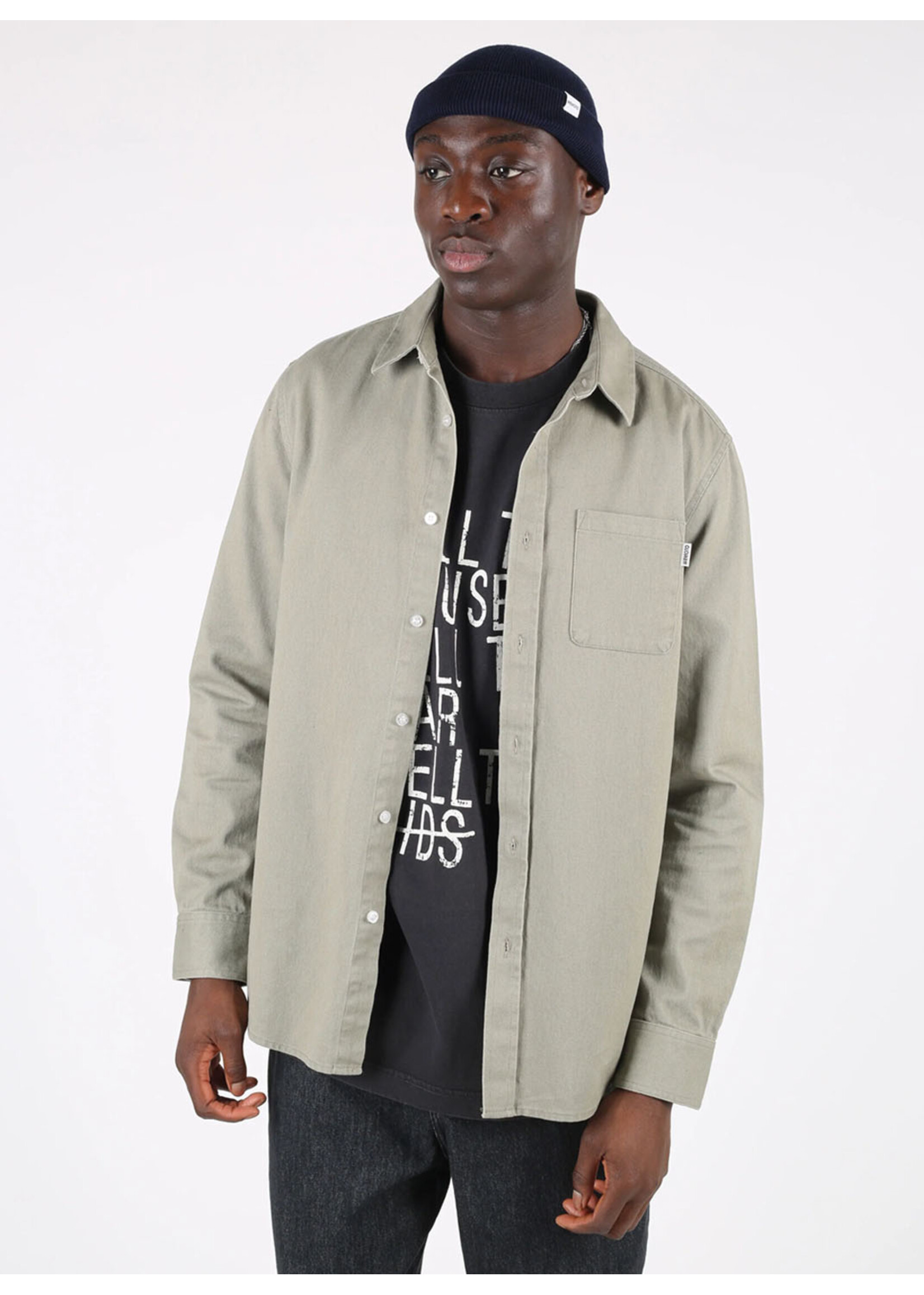 Wemoto Bobby Shirt Burnt Olive 281.315-611