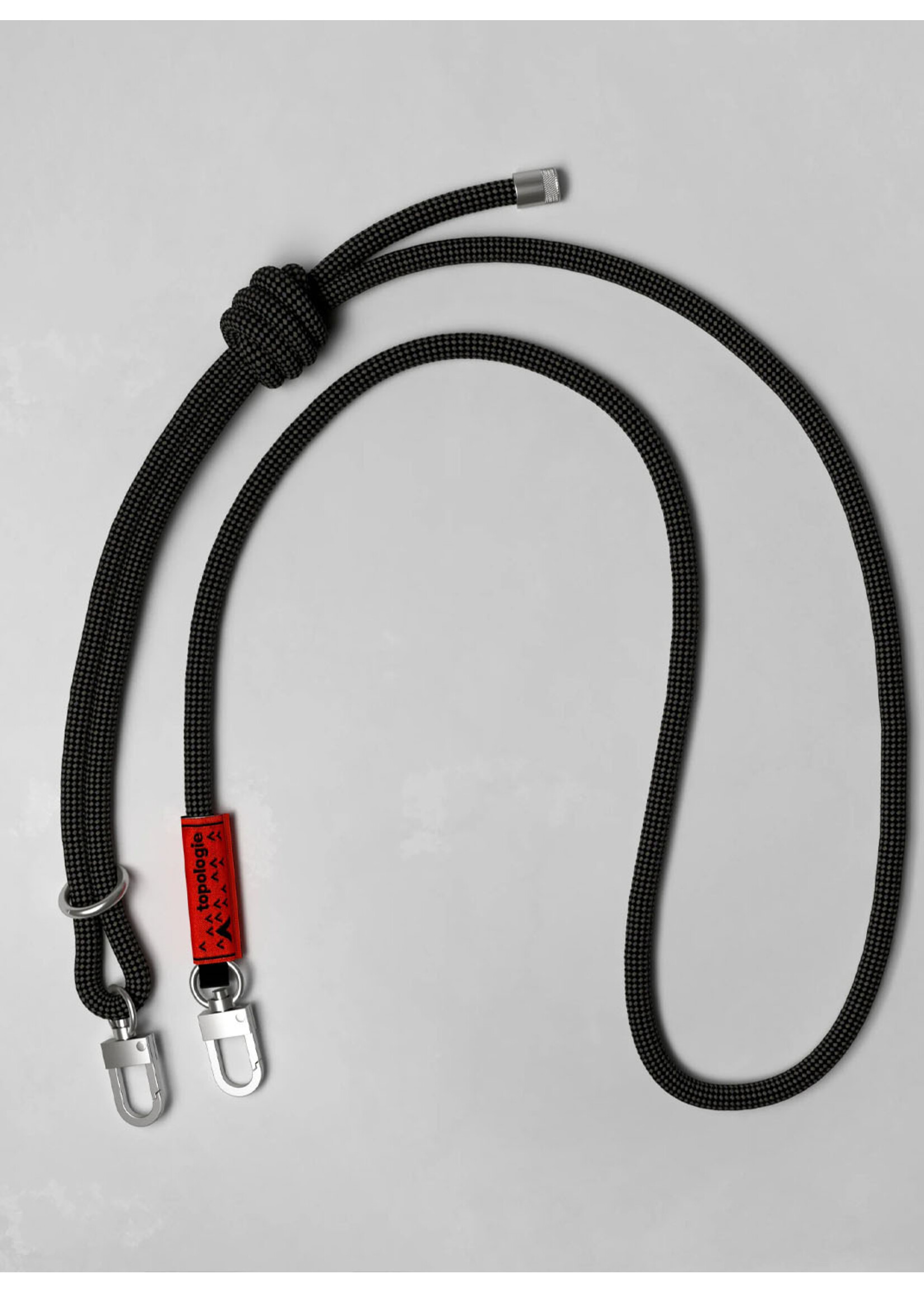Topologie 8.0mm Rope Strap Black Lattice TP-WST-R08-BKL-02-BOX