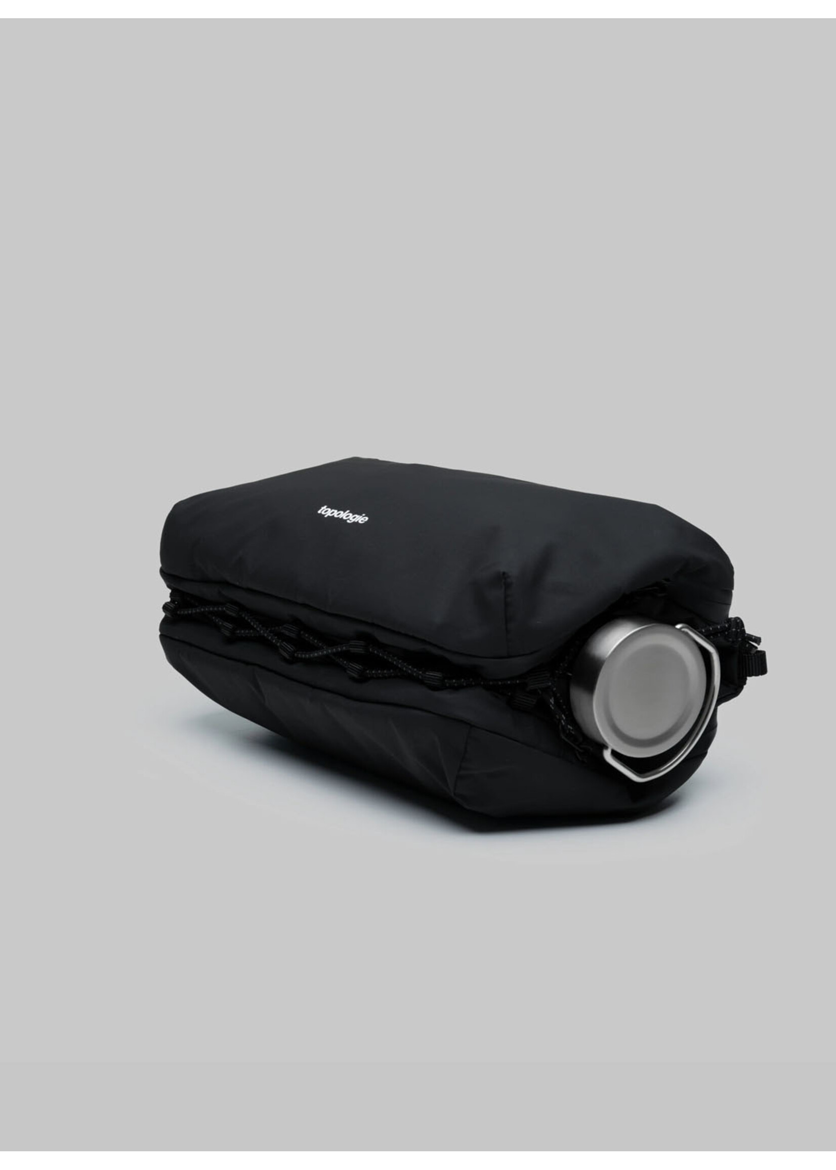 Topologie Bottle Sacoche Large Black Tech Sateen TP-WBA-BSL-BLK-34