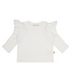 Moalie Pointelle Ruffle Shirt Off White