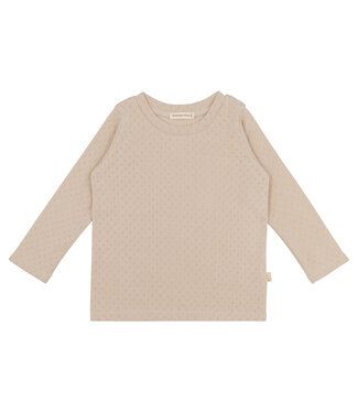 Moalie Longsleeve Pointelle beige