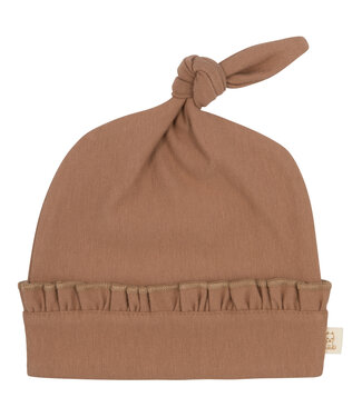 Moalie Ruffle Beanie Mokka