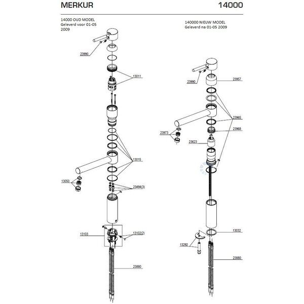 Damixa Dichtungsringe Schwenkbereich Merkur 1301500, 24,96 €