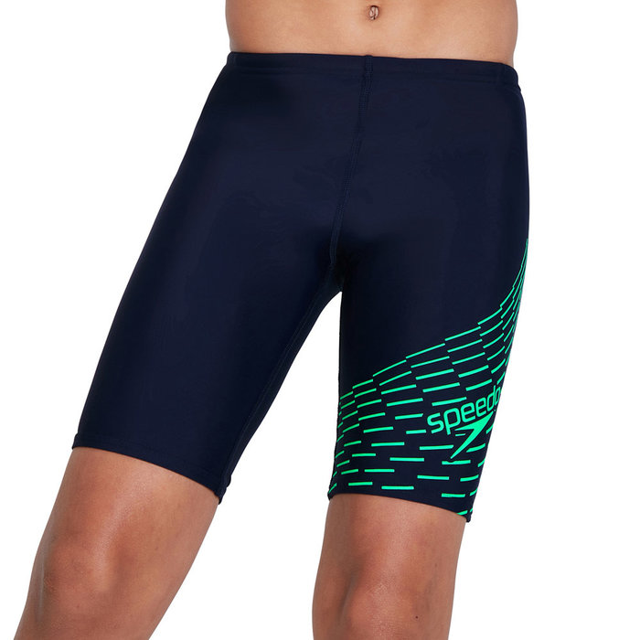 Speedo ECO MEDLEY LOGO JAM NAV/GRN