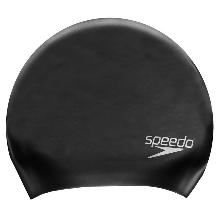 Speedo LONG HAIR SIL CAP BLA P12