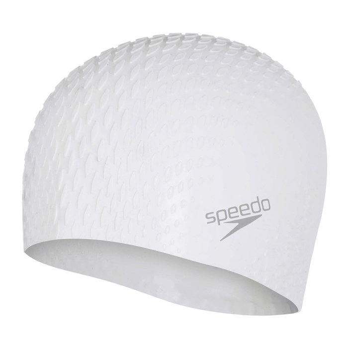 Speedo BUBBLE ACTIVE+ CAP WHI P12