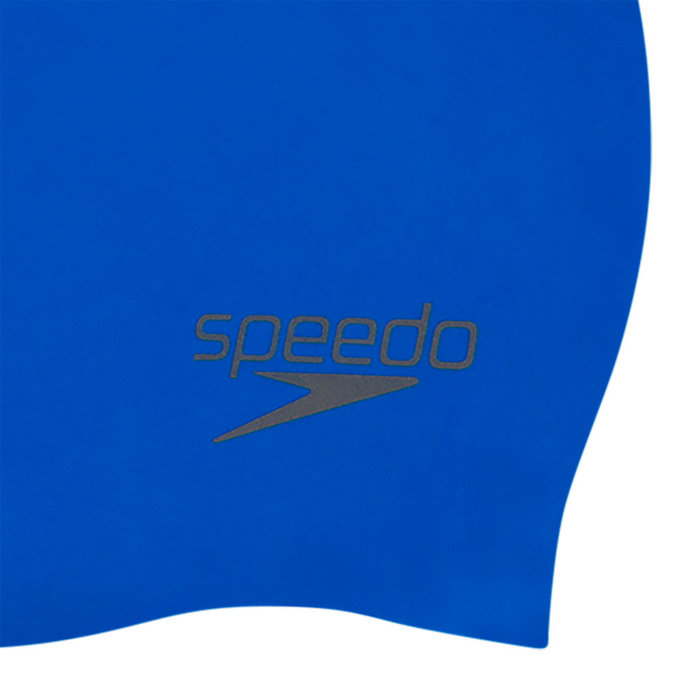 Speedo MOULDED SIL CAP BLU P12