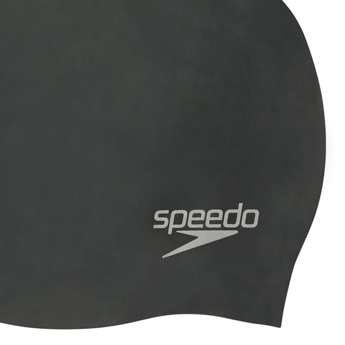 Speedo MOULDED SIL CAP BLA P12