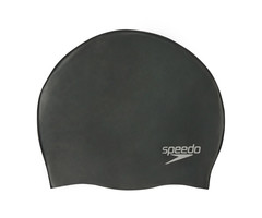 Speedo MOULDED SIL CAP BLA P12