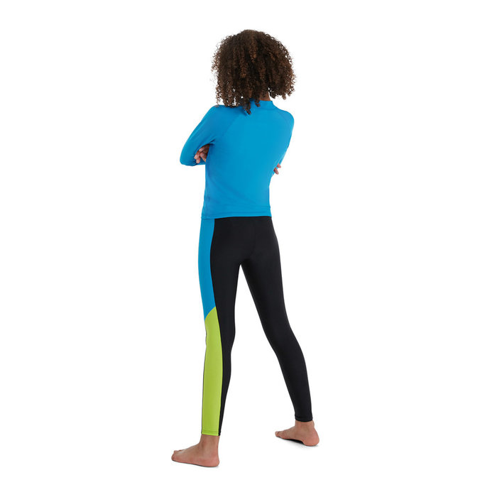 Speedo ECO JUN LONG SLEEVE RASH TOP BLU