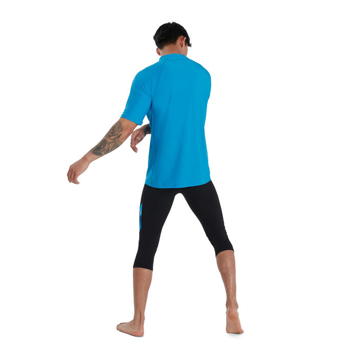 Speedo M SHORT SLEEVE SWIM TEE BLU