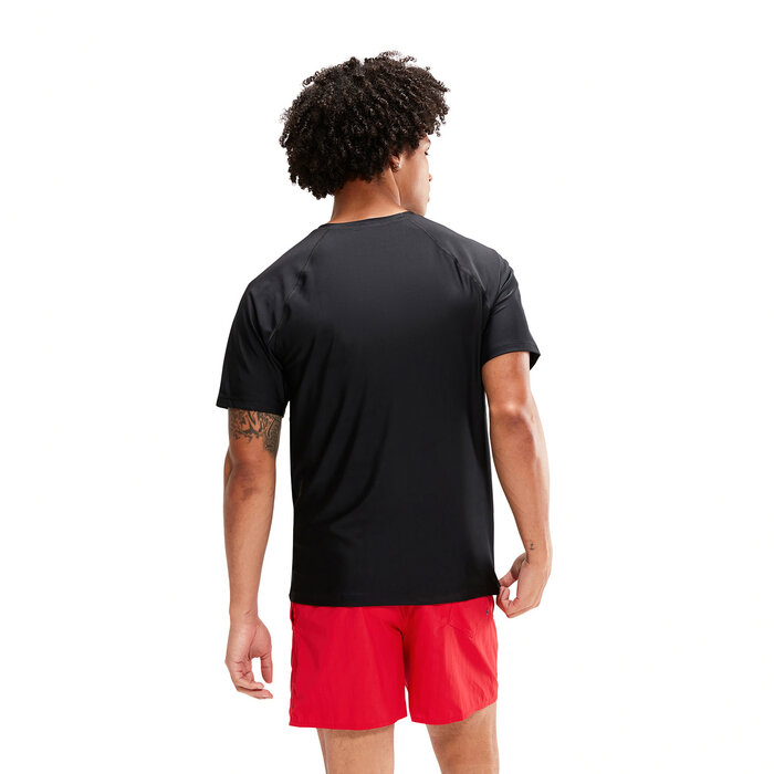 Speedo SHORT SLEEVE SWIM TEE BLA
